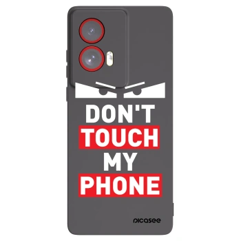 Picasee husă neagră din silicon pentru Motorola Edge 50 Fusion - Shadow Eye - Transparent