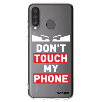 Picasee husă transparentă din silicon pentru Huawei P30 Lite - Shadow Eye - Transparent