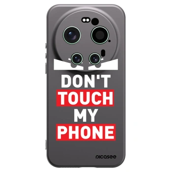 Picasee husă neagră din silicon pentru Xiaomi 17 Ultra - Shadow Eye - Transparent