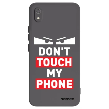 Picasee husă neagră din silicon pentru Xiaomi Redmi 7A - Shadow Eye - Transparent