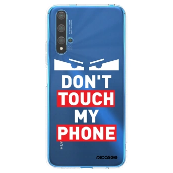Picasee husă transparentă din silicon pentru Huawei Nova 5T - Shadow Eye - Transparent