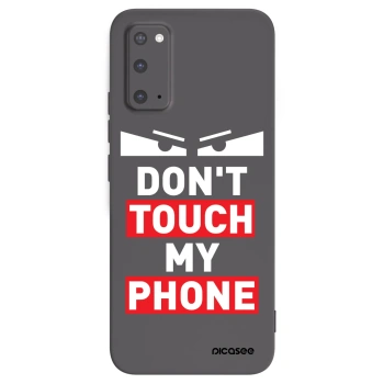 Picasee husă neagră din silicon pentru Samsung Galaxy S20 G980F - Shadow Eye - Transparent