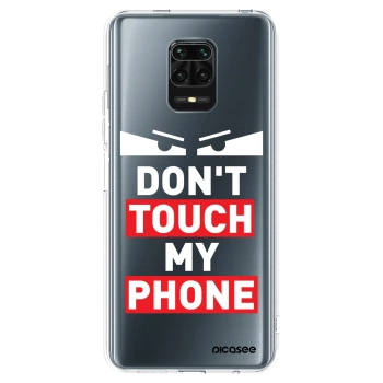 Picasee husă transparentă din silicon pentru Xiaomi Redmi Note 9S - Shadow Eye - Transparent