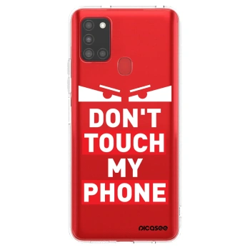 Picasee husă transparentă din silicon pentru Samsung Galaxy A21s - Shadow Eye - Transparent