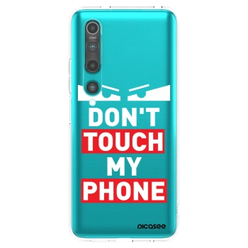 Picasee husă transparentă din silicon pentru Xiaomi Mi 10 - Shadow Eye - Transparent