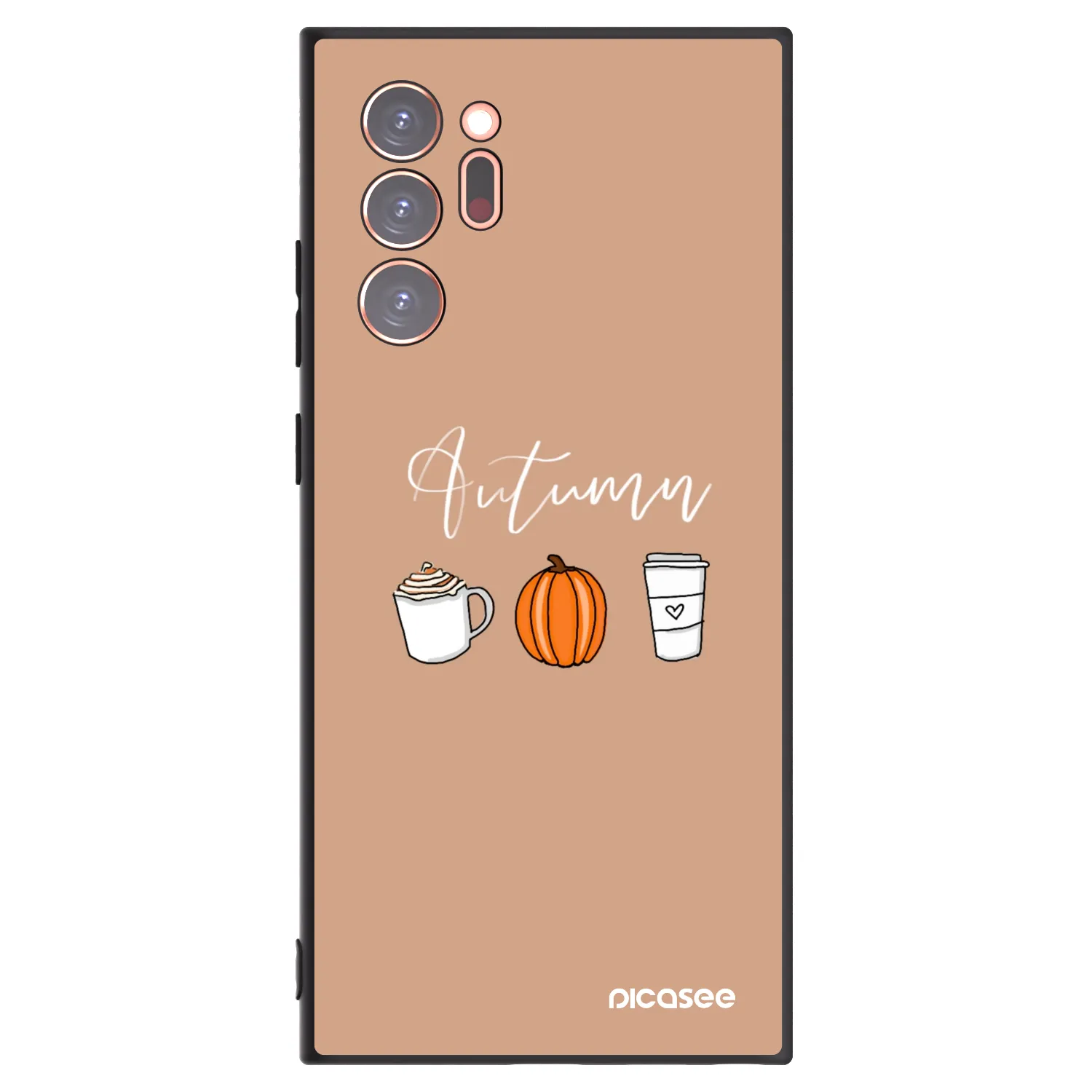 Picasee husă neagră din silicon pentru Samsung Galaxy Note 20 Ultra - Autumn