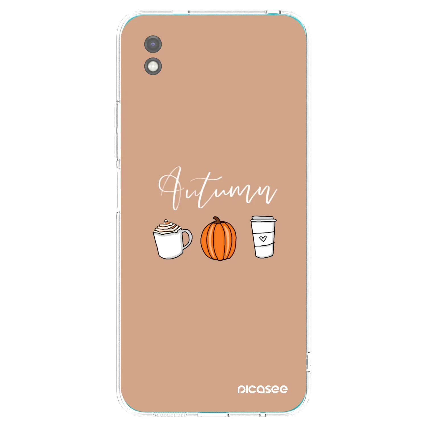 Picasee husă neagră din silicon pentru Xiaomi Redmi 9A - Autumn