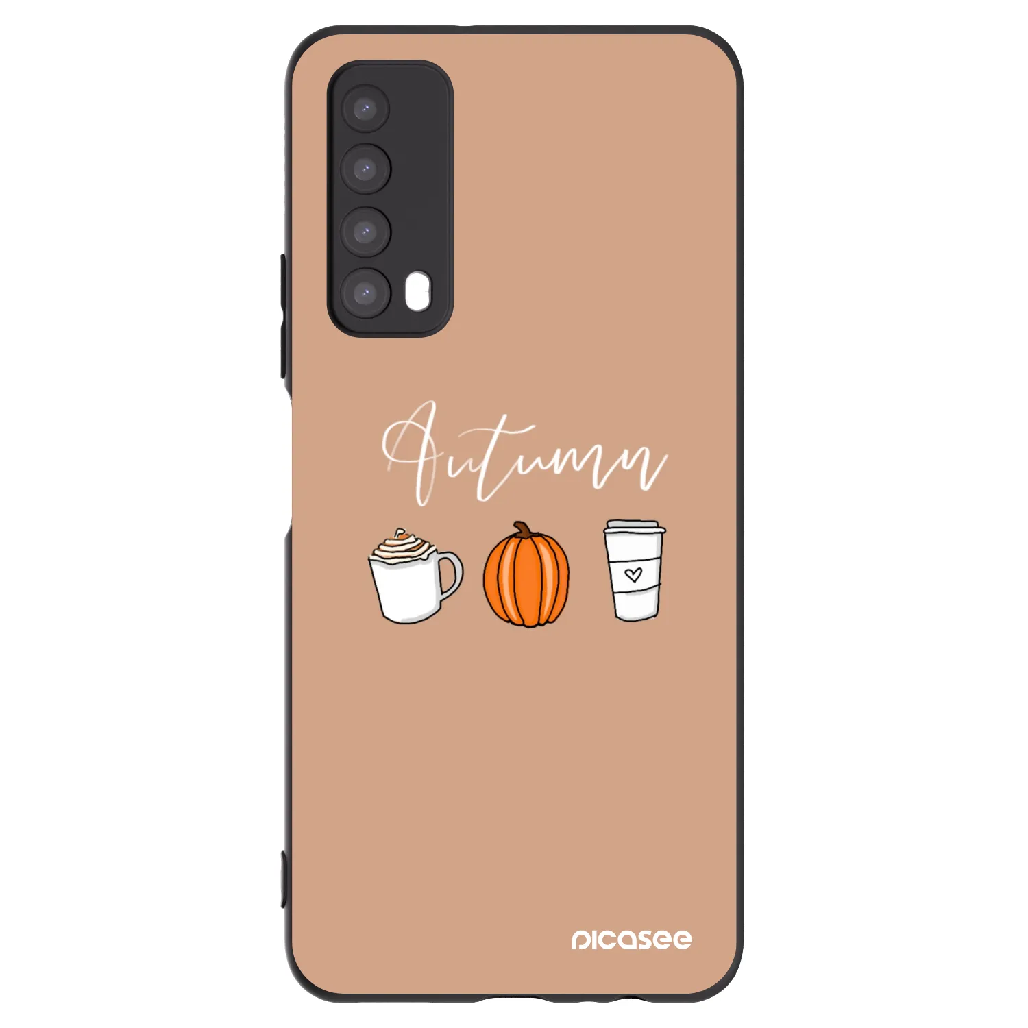 Picasee husă neagră din silicon pentru Huawei P Smart 2021 - Autumn