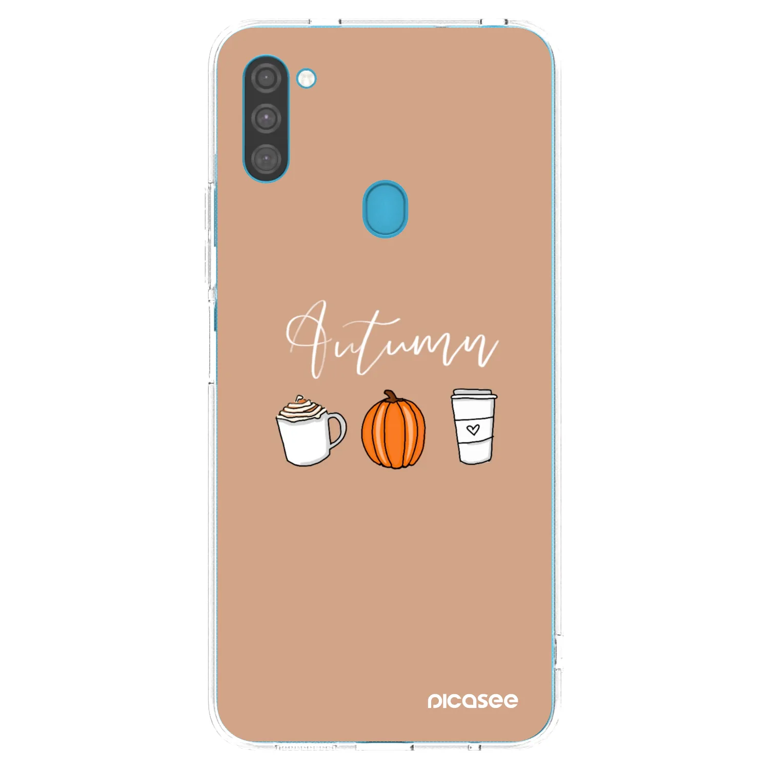 Picasee husă transparentă din silicon pentru Samsung Galaxy M11 - Autumn
