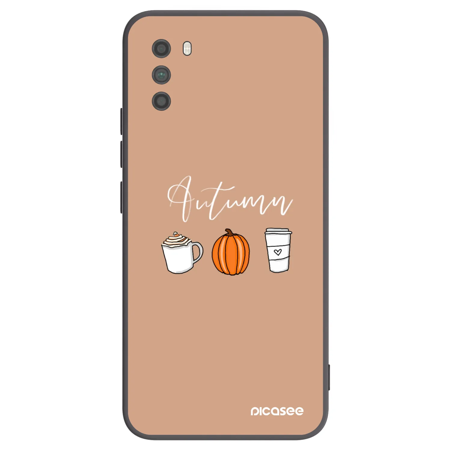 Picasee husă neagră din silicon pentru Xiaomi Poco M3 - Autumn
