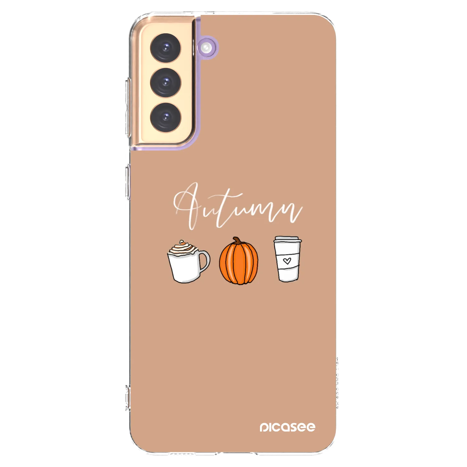 Picasee husă transparentă din silicon pentru Samsung Galaxy S21+ 5G G996F - Autumn