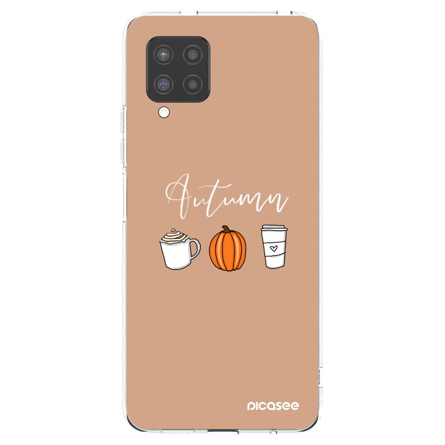 Picasee husă transparentă din silicon pentru Samsung Galaxy A42 A426B - Autumn
