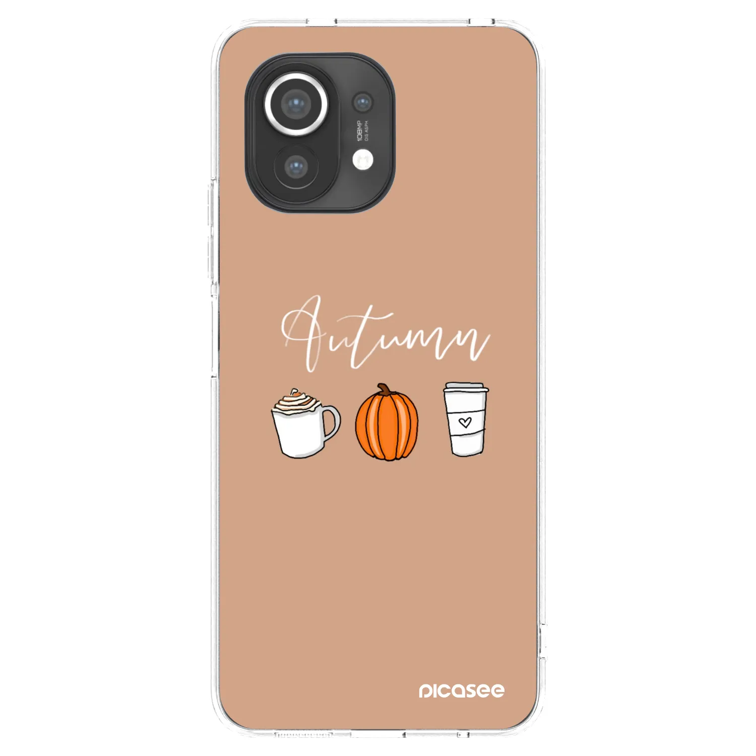 Picasee husă transparentă din silicon pentru Xiaomi Mi 11 - Autumn