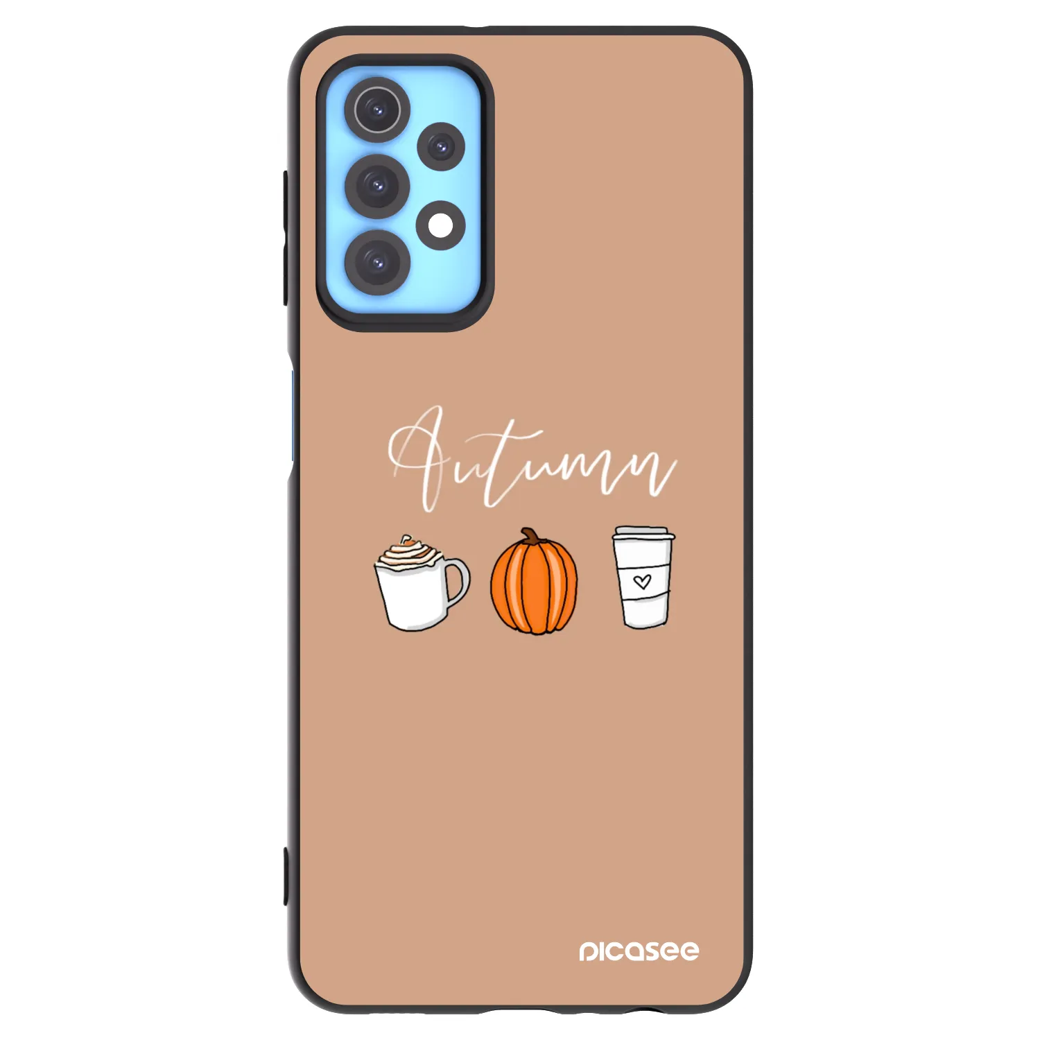 Picasee husă neagră din silicon pentru Samsung Galaxy A32 4G SM-A325F - Autumn