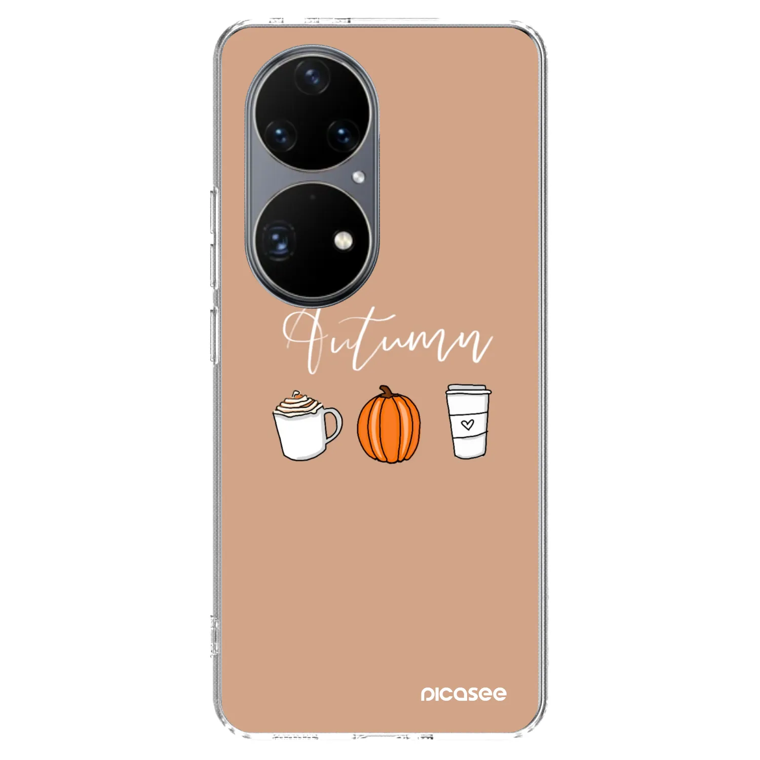 Picasee husă transparentă din silicon pentru Huawei P50 - Autumn