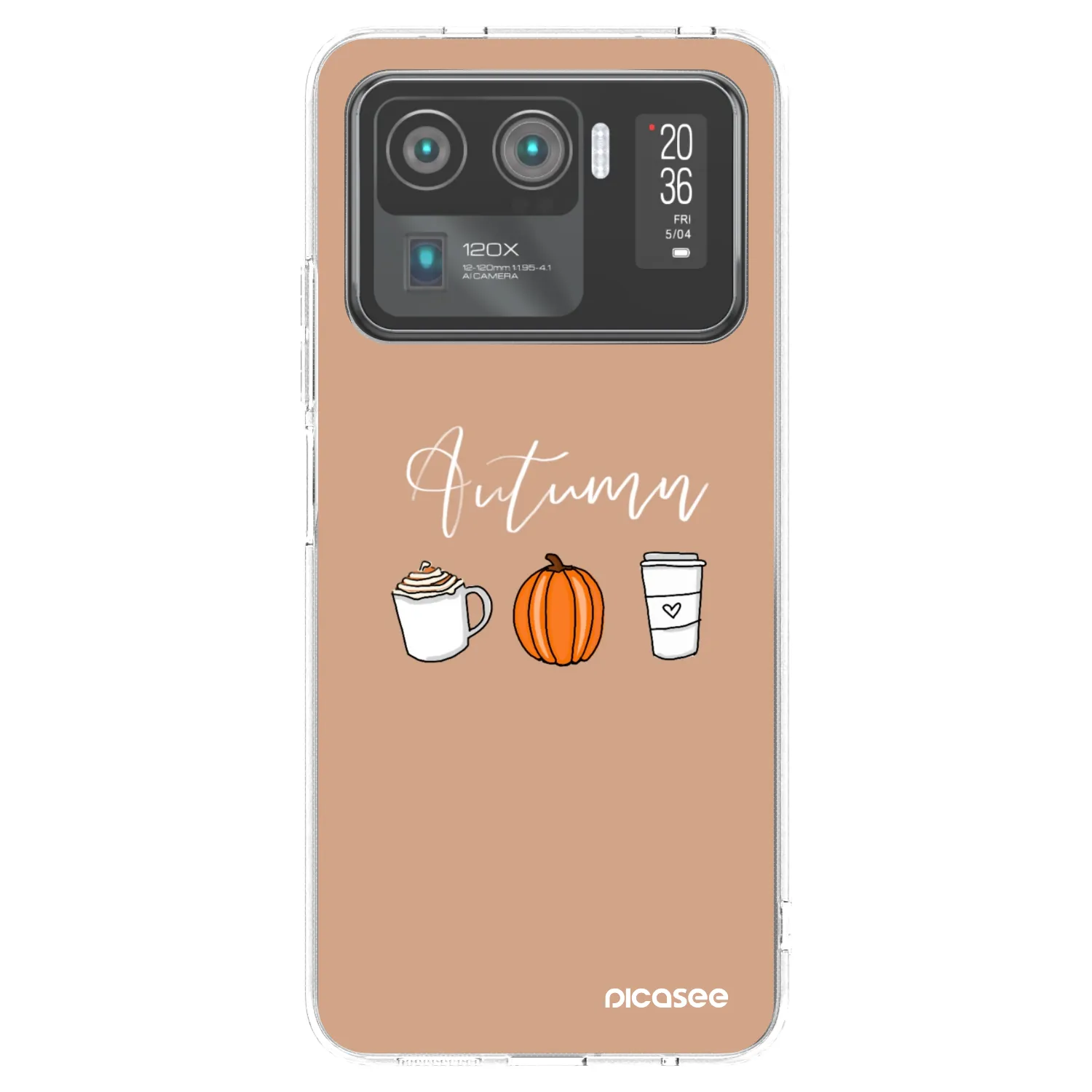 Picasee husă transparentă din silicon pentru Xiaomi Mi 11 Ultra - Autumn