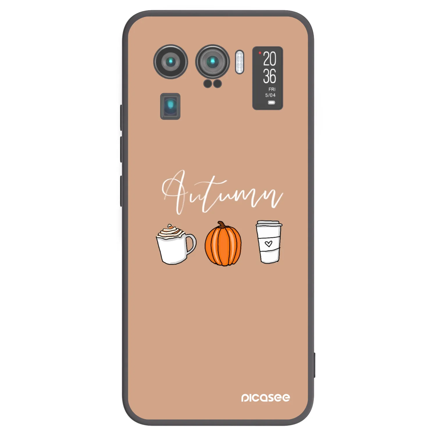 Picasee husă neagră din silicon pentru Xiaomi Mi 11 Ultra - Autumn