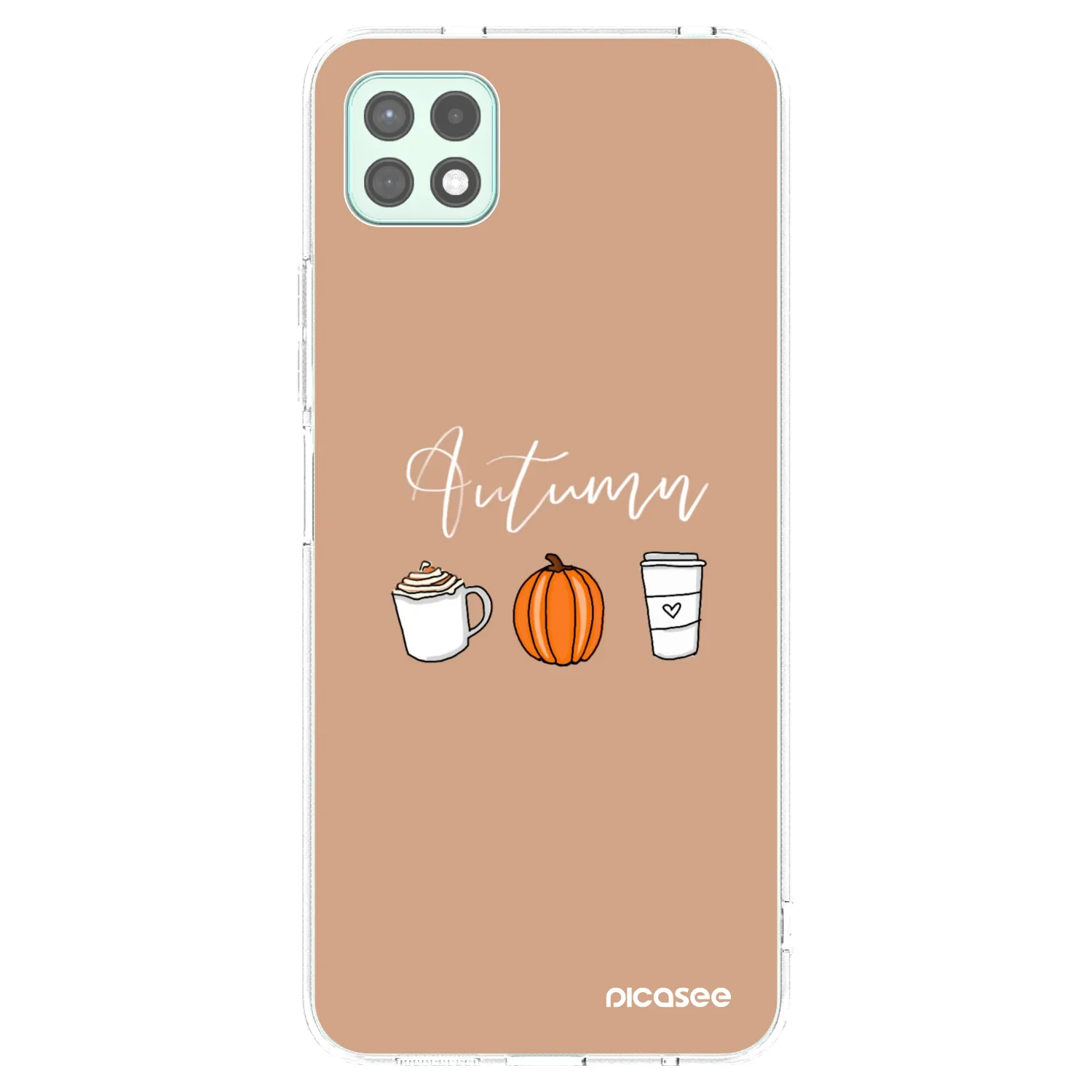 Picasee husă transparentă din silicon pentru Samsung Galaxy A22 A226B 5G - Autumn