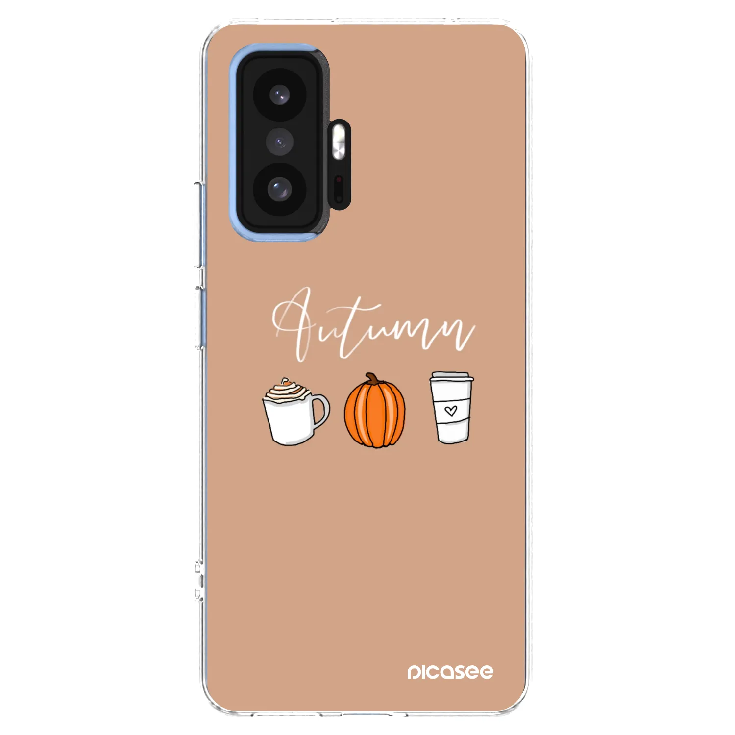Picasee husă transparentă din silicon pentru Xiaomi 11T - Autumn