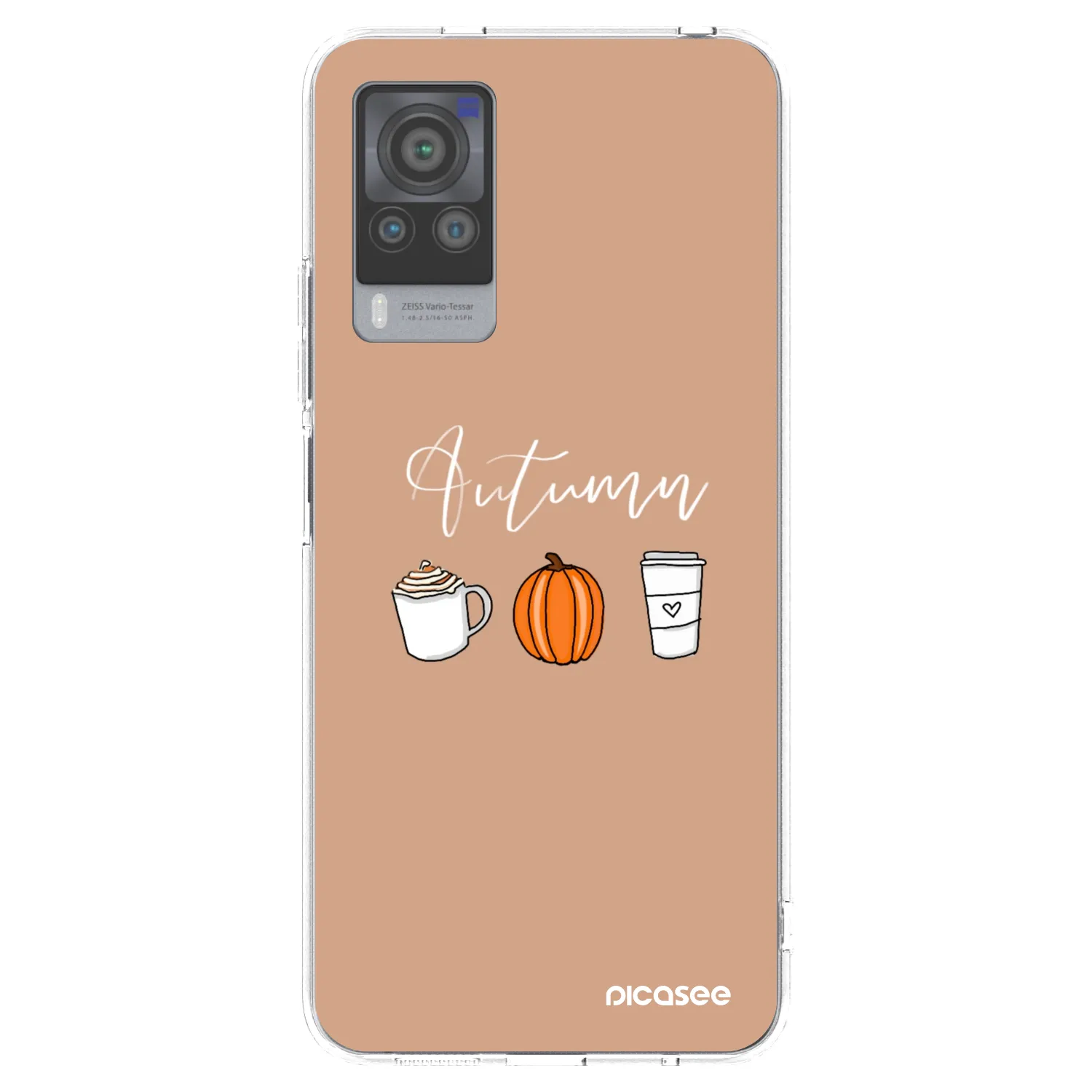 Picasee husă transparentă din silicon pentru Vivo X60 Pro 5G - Autumn