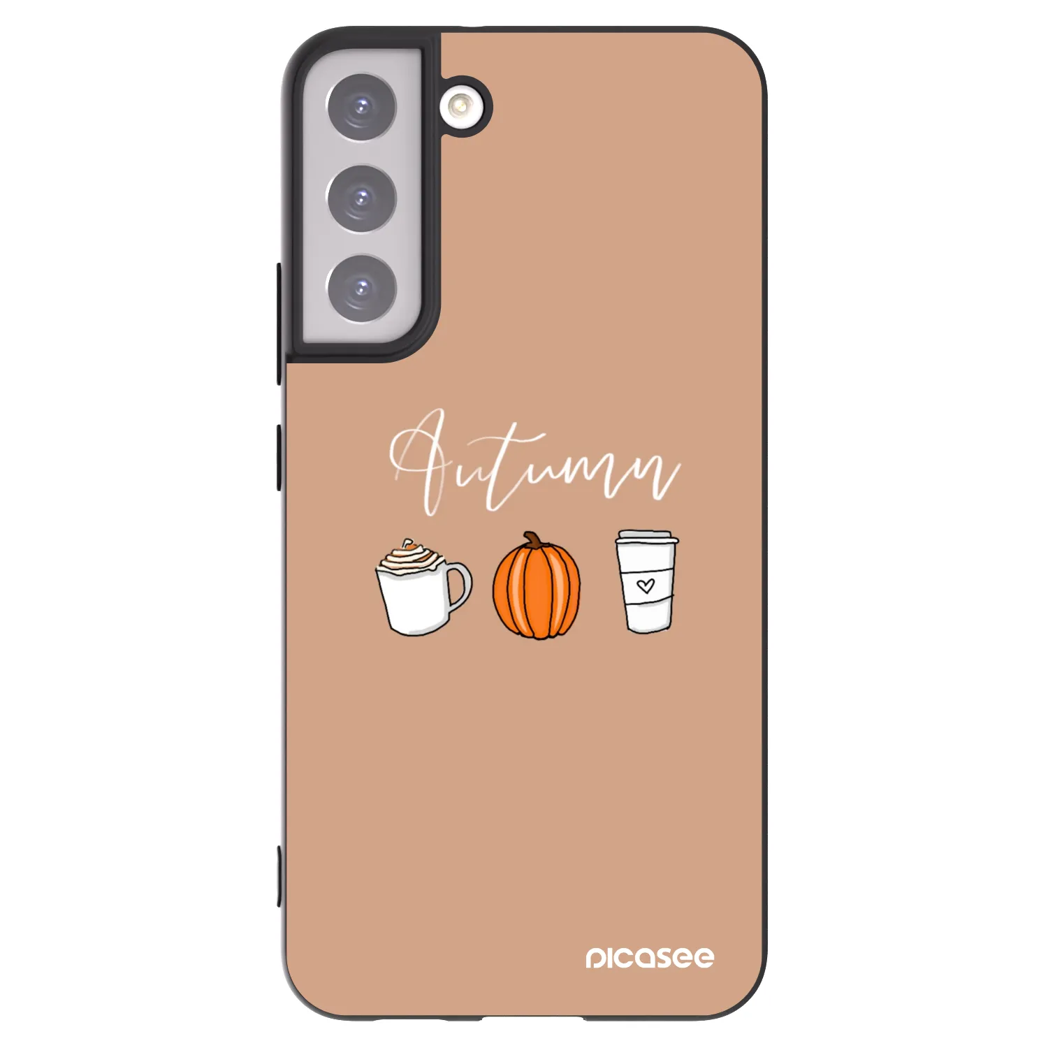 Picasee husă neagră din silicon pentru Samsung Galaxy S22+ 5G - Autumn