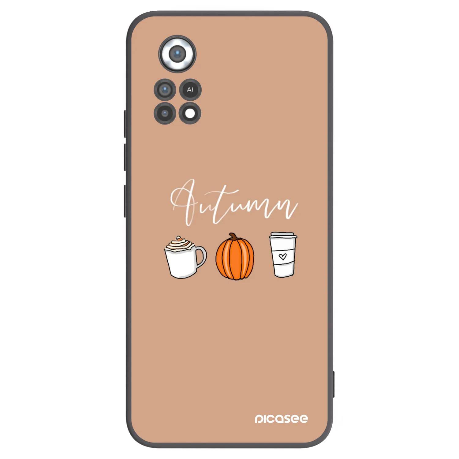 Picasee husă neagră din silicon pentru Xiaomi Poco X4 Pro 5G - Autumn