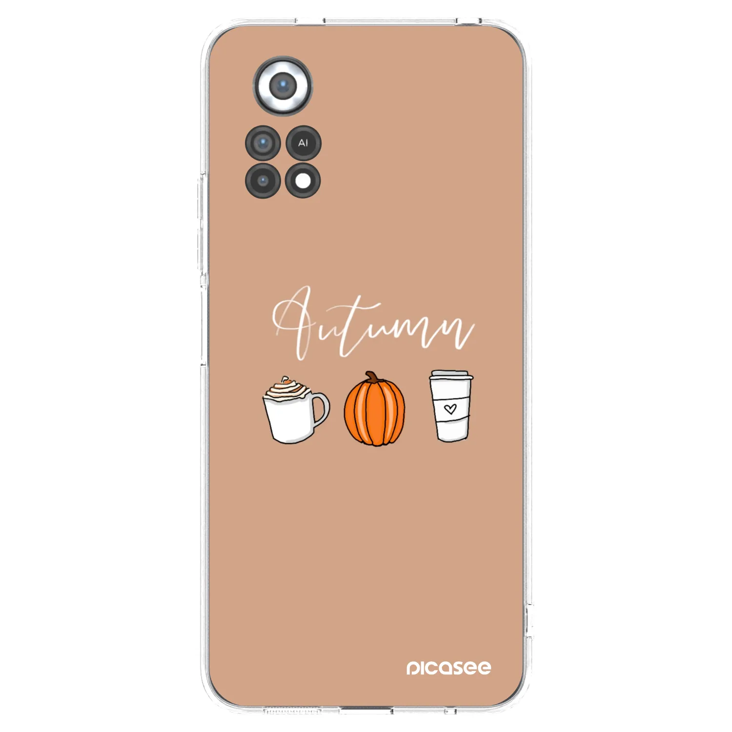 Picasee husă transparentă din silicon pentru Xiaomi Poco X4 Pro 5G - Autumn