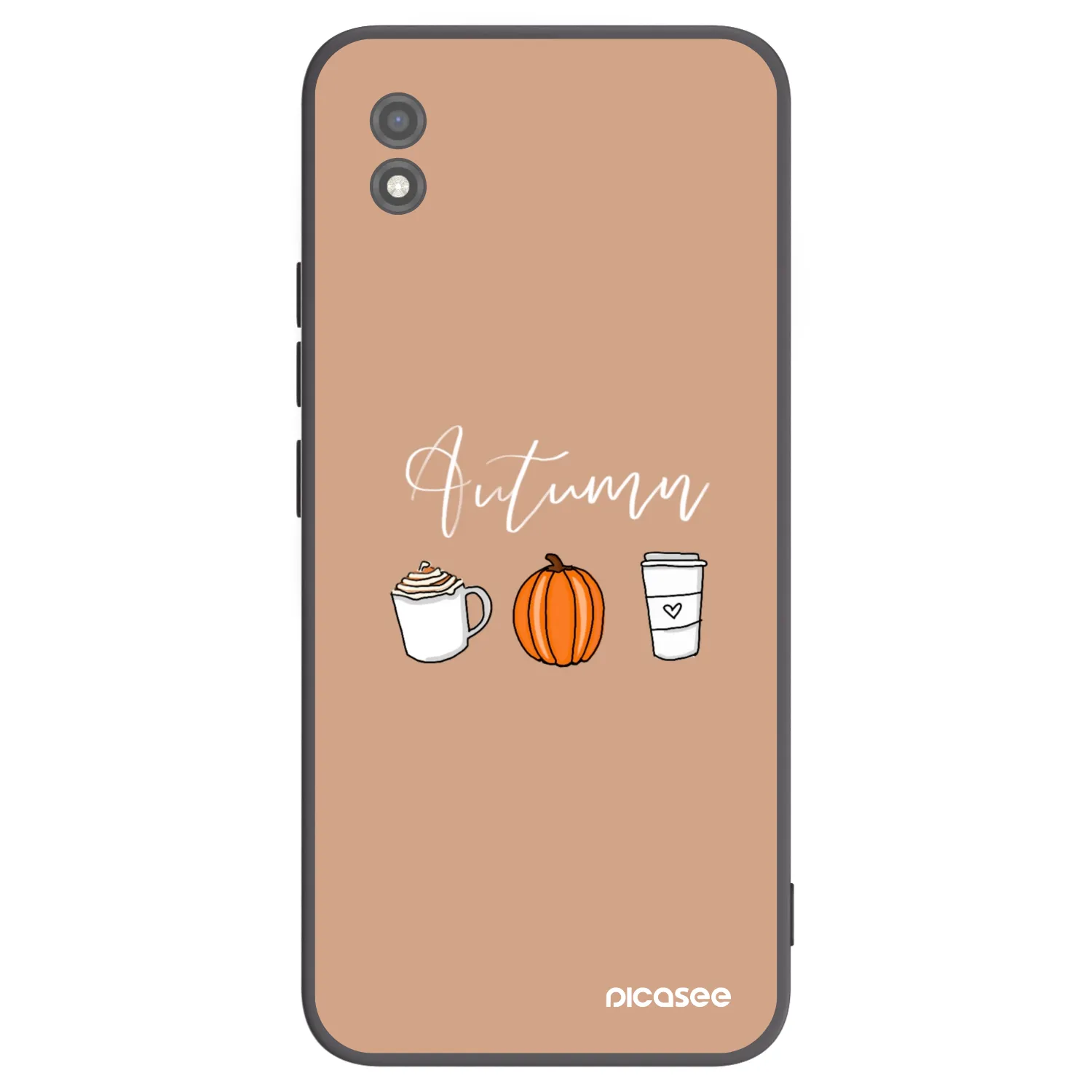 Picasee husă neagră din silicon pentru Realme C11 (2021) - Autumn