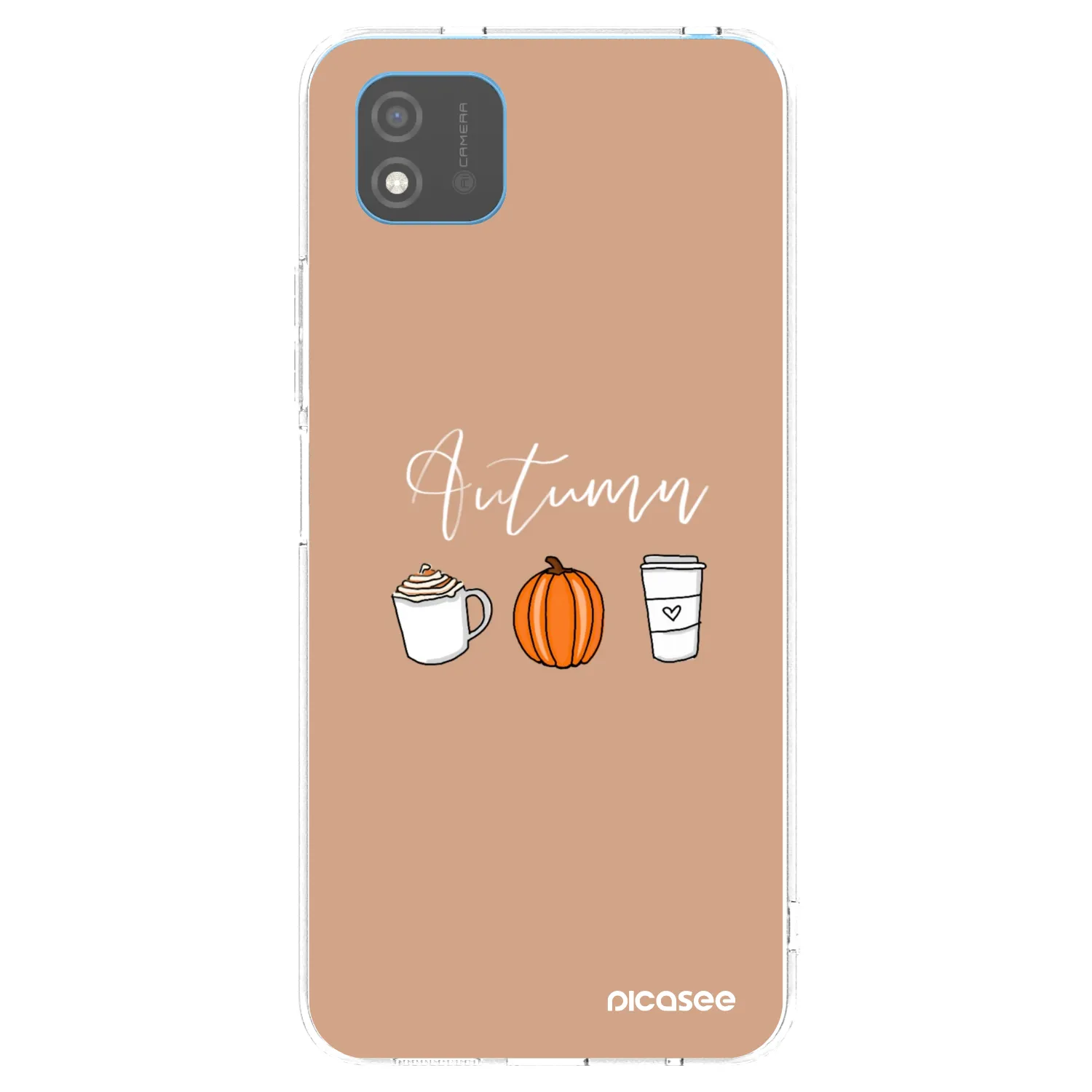 Picasee husă transparentă din silicon pentru Realme C11 (2021) - Autumn