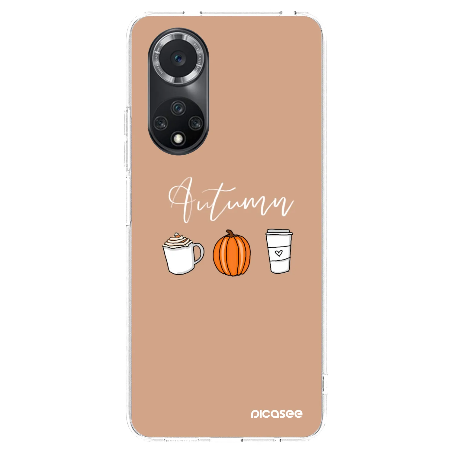 Picasee husă transparentă din silicon pentru Huawei Nova 9 SE - Autumn
