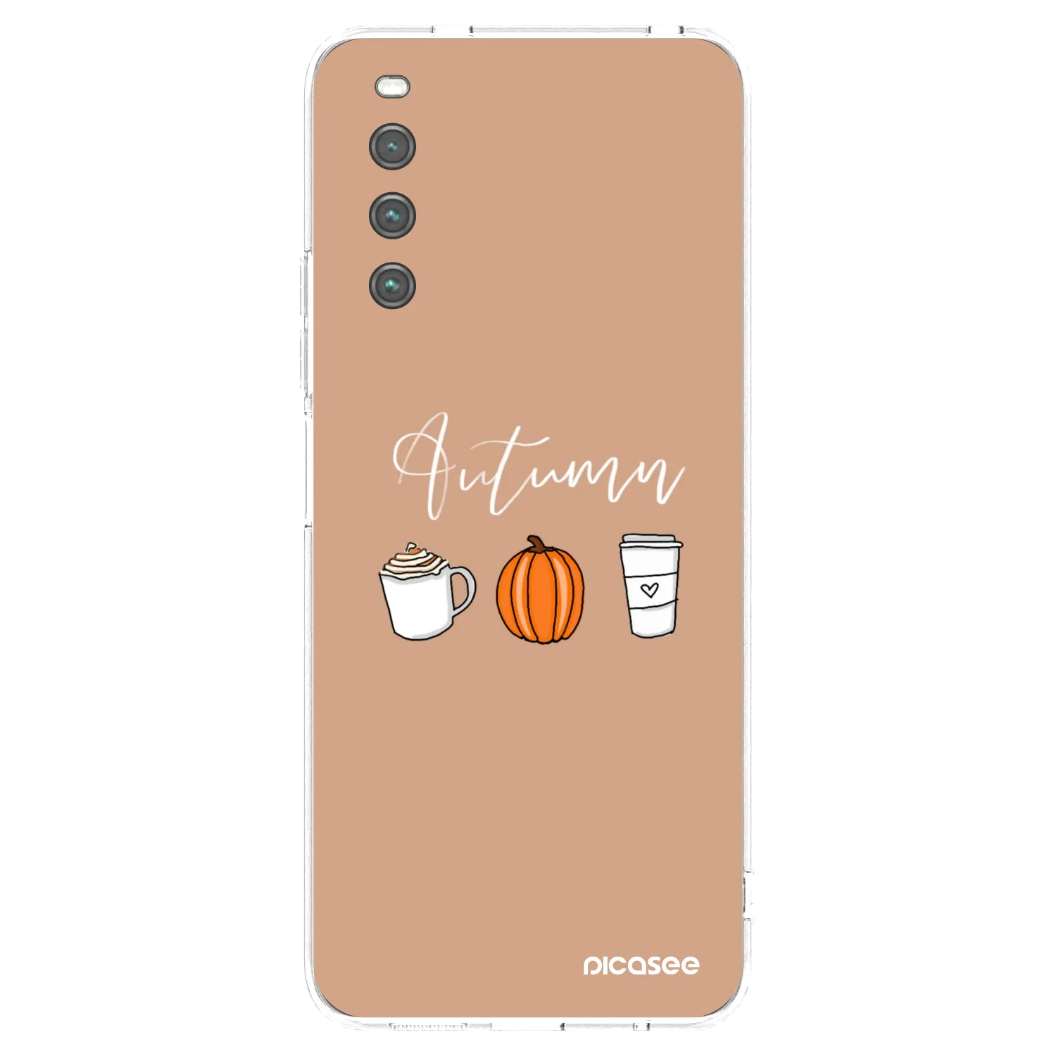 Picasee husă transparentă din silicon pentru Sony Xperia 10 IV 5G - Autumn