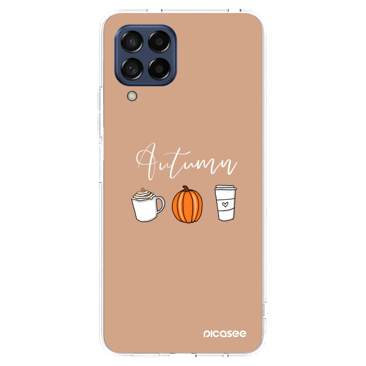 Picasee husă transparentă din silicon pentru Samsung Galaxy M53 5G - Autumn
