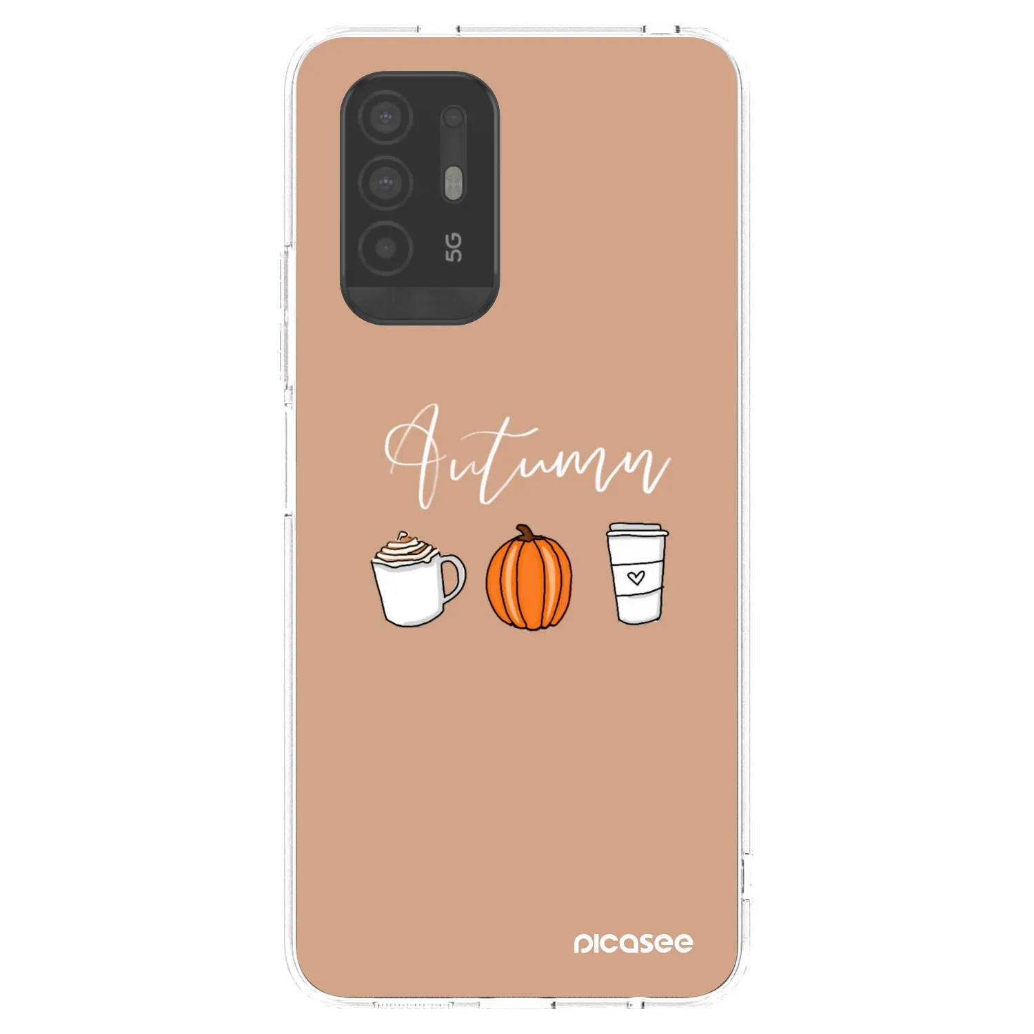 Picasee husă transparentă din silicon pentru OPPO A94 5G - Autumn