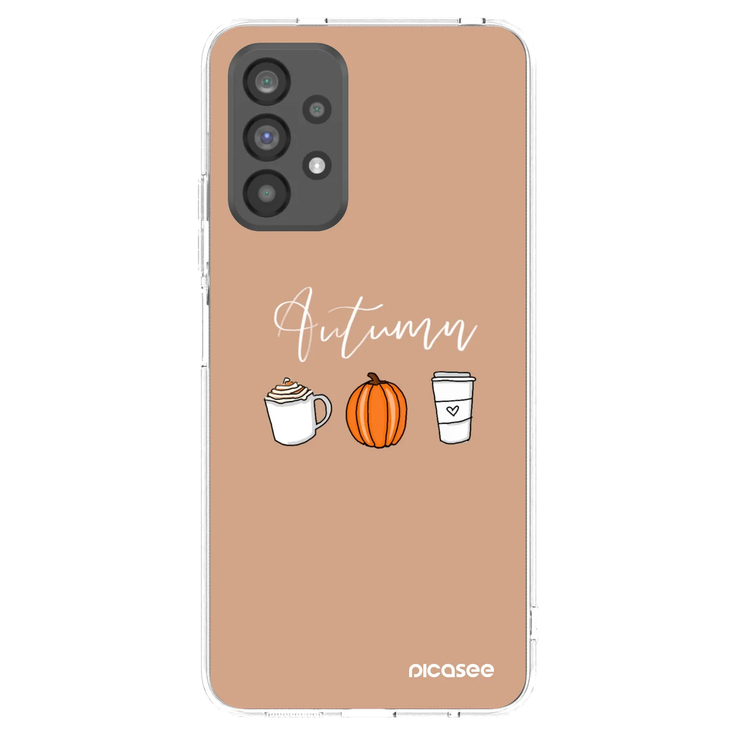 Picasee husă transparentă din silicon pentru Samsung Galaxy A73 5G - Autumn