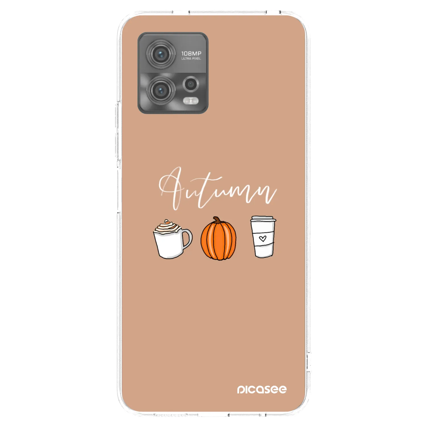 Picasee husă transparentă din silicon pentru Motorola Moto G72 - Autumn