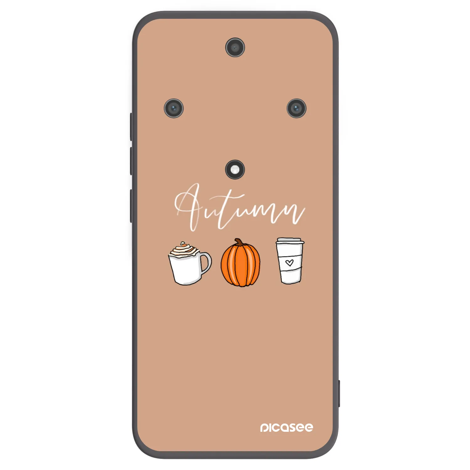 Picasee husă neagră din silicon pentru Honor Magic5 Lite 5G - Autumn