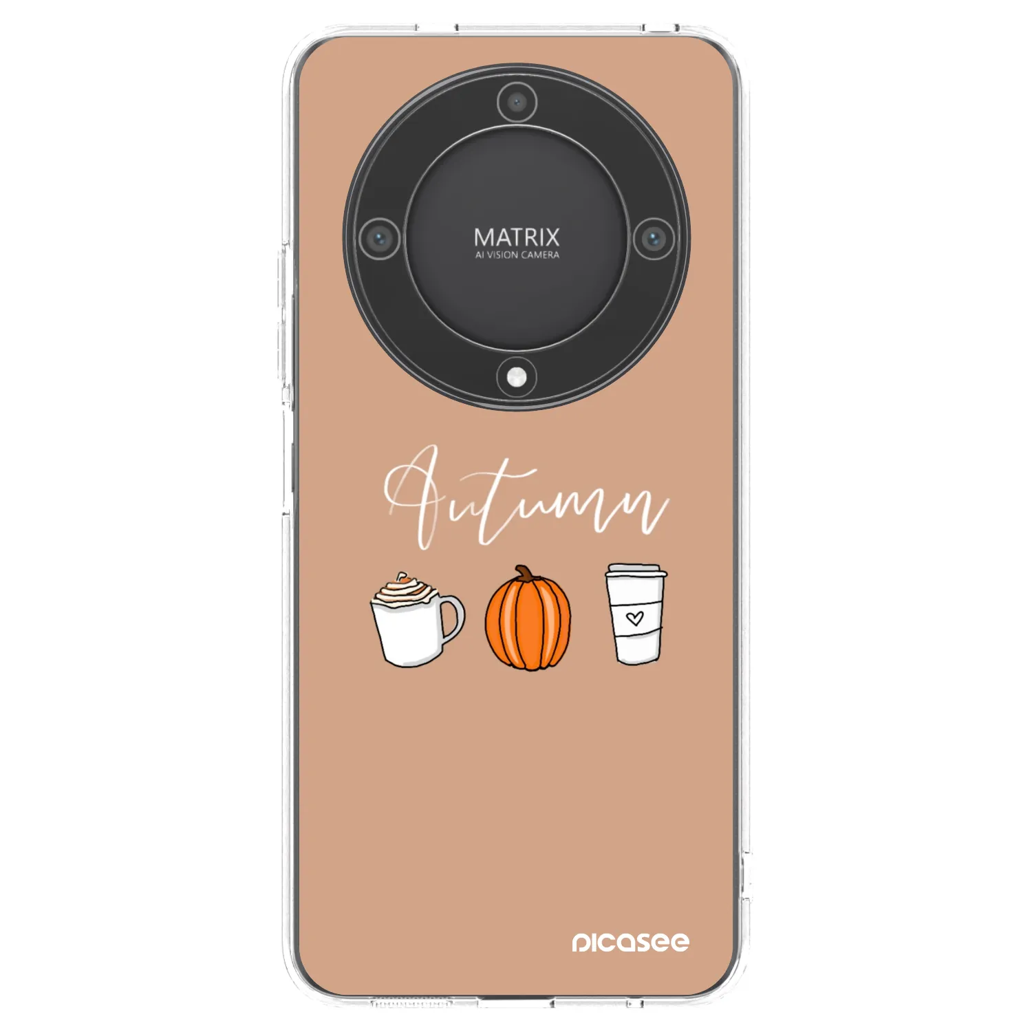Picasee husă transparentă din silicon pentru Honor Magic5 Lite 5G - Autumn