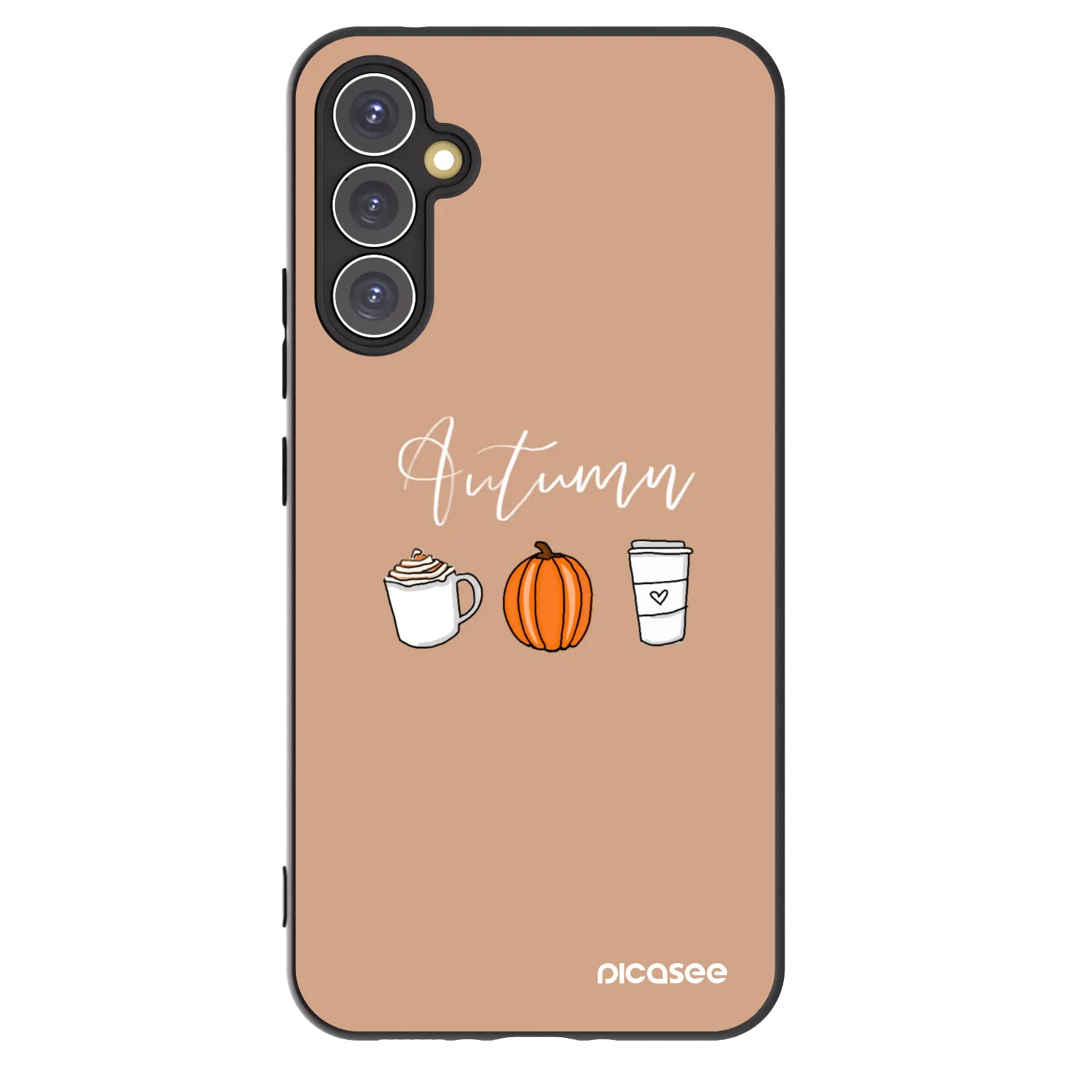 Picasee husă neagră din silicon pentru Samsung Galaxy A34 5G A346B - Autumn
