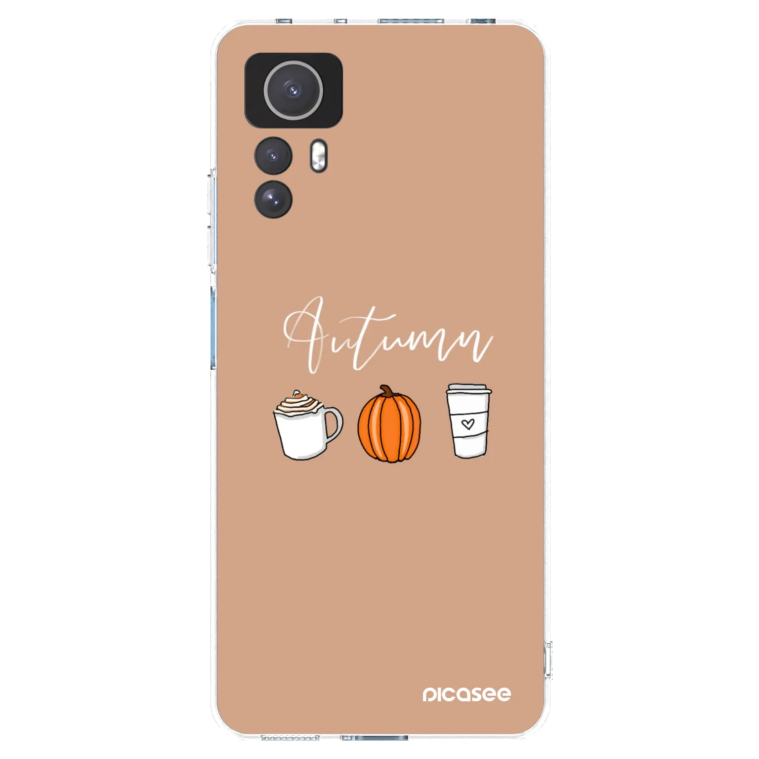 Picasee husă transparentă din silicon pentru Xiaomi Redmi Note 12S - Autumn