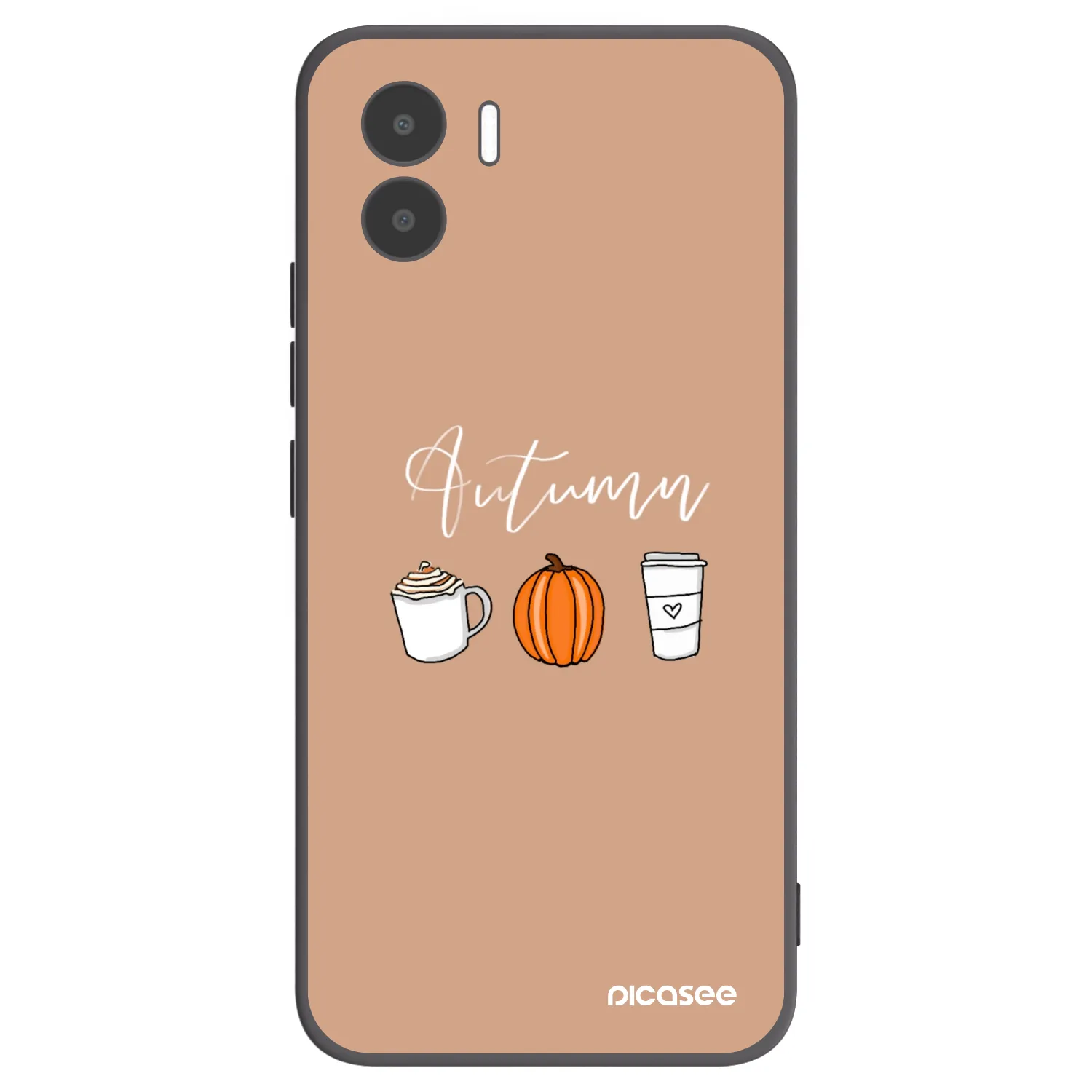 Picasee husă neagră din silicon pentru Xiaomi Redmi A2 - Autumn