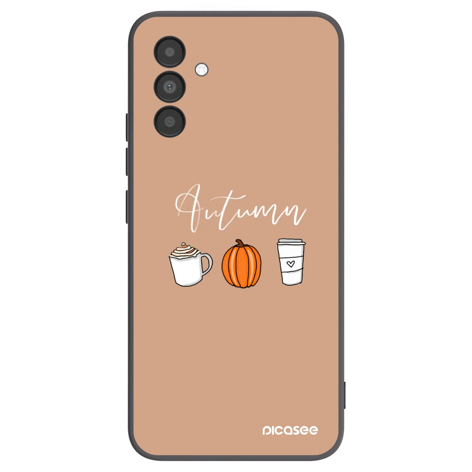 Picasee husă neagră din silicon pentru Samsung Galaxy A04s A047F - Autumn