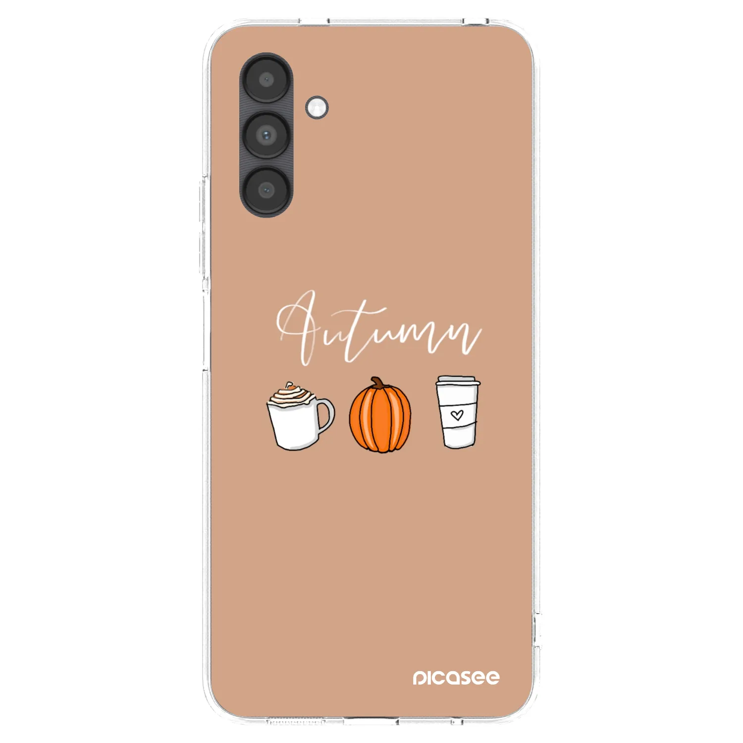 Picasee husă transparentă din silicon pentru Samsung Galaxy A04s A047F - Autumn