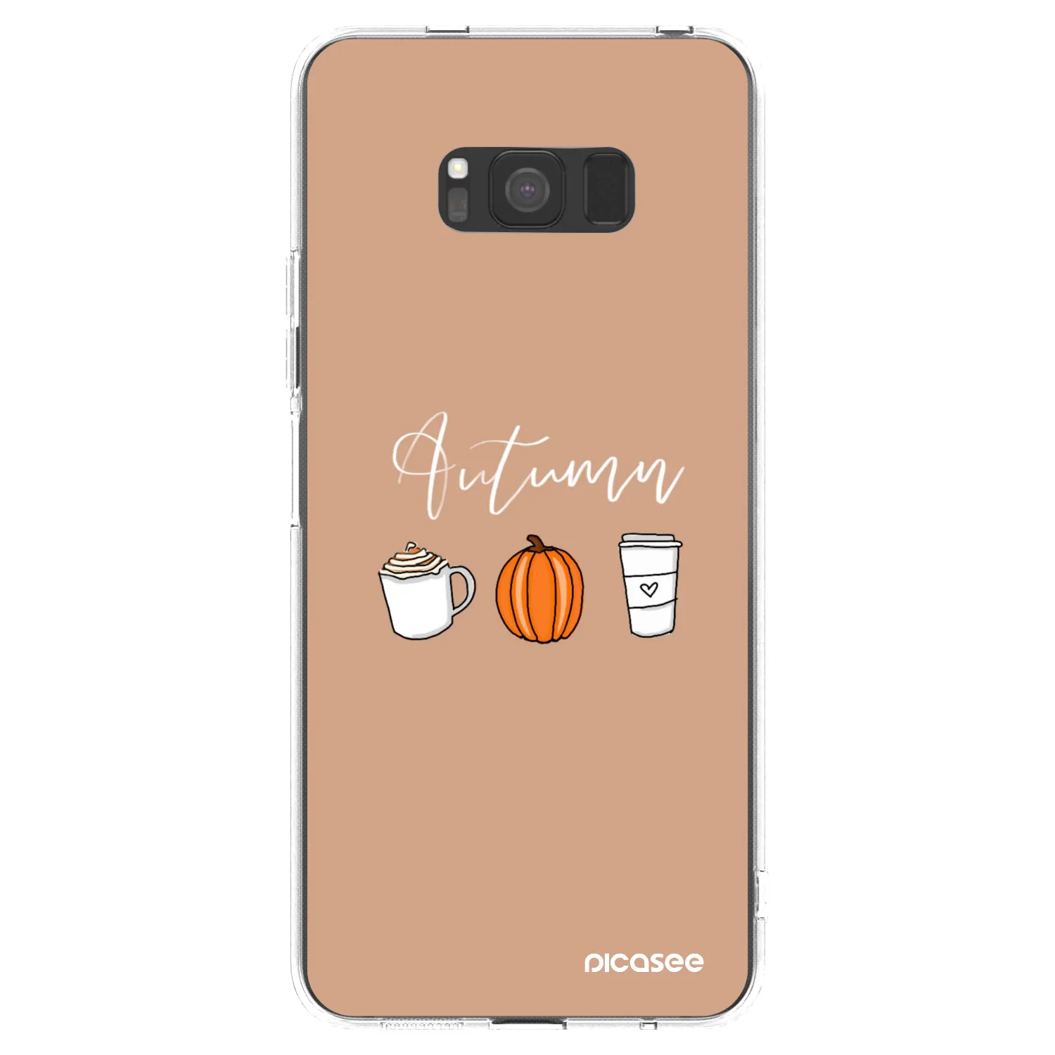 Picasee husă transparentă din silicon pentru Samsung Galaxy S8 G950F - Autumn