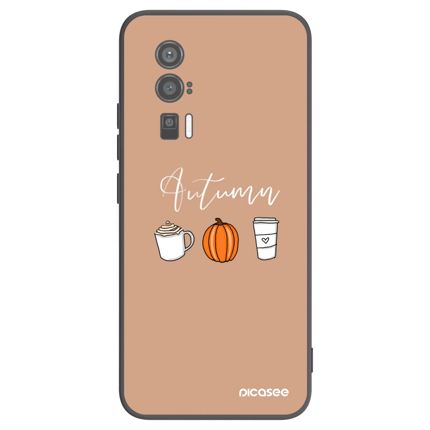 Picasee husă neagră din silicon pentru Xiaomi Poco F5 Pro 5G - Autumn