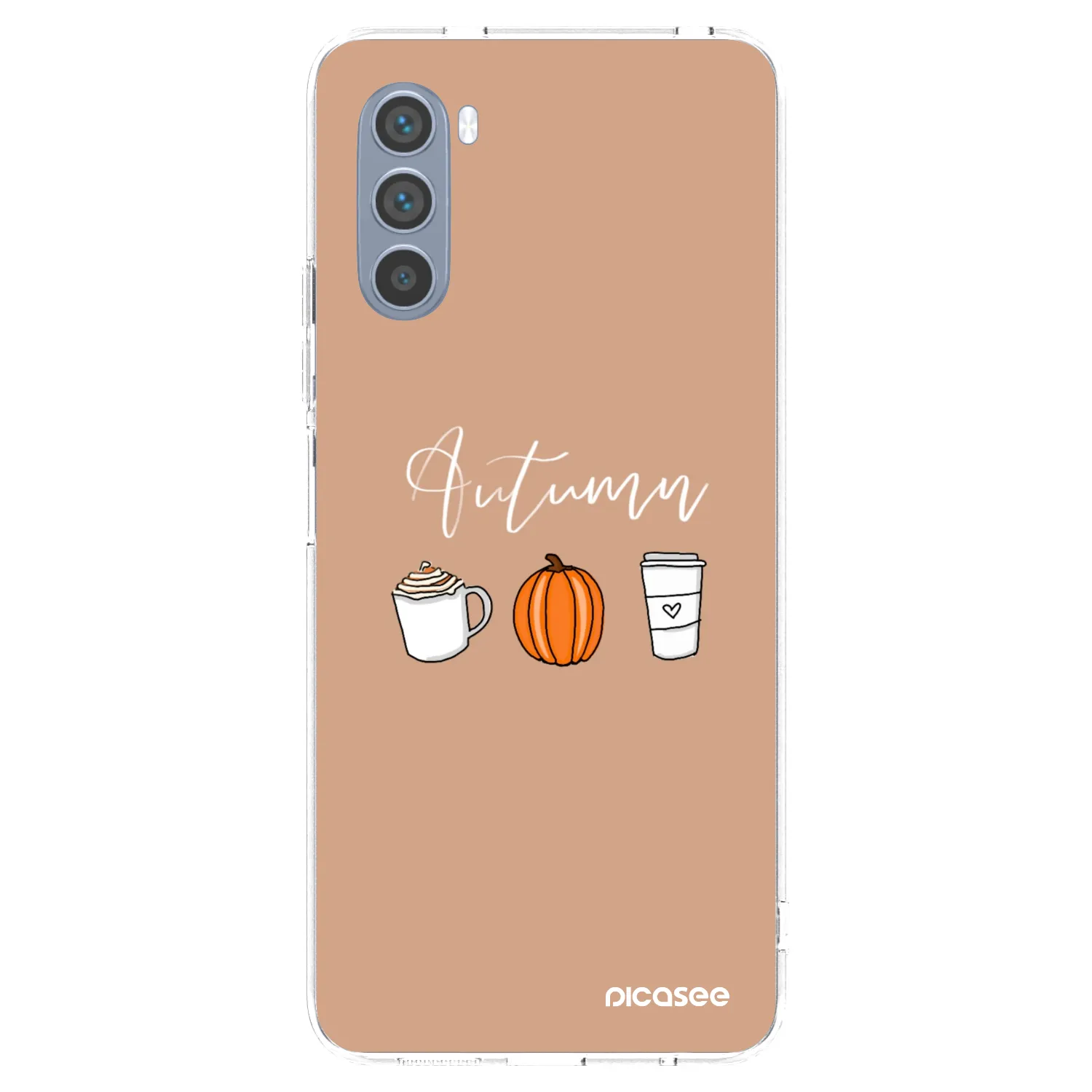 Picasee husă transparentă din silicon pentru Motorola Moto G62 - Autumn