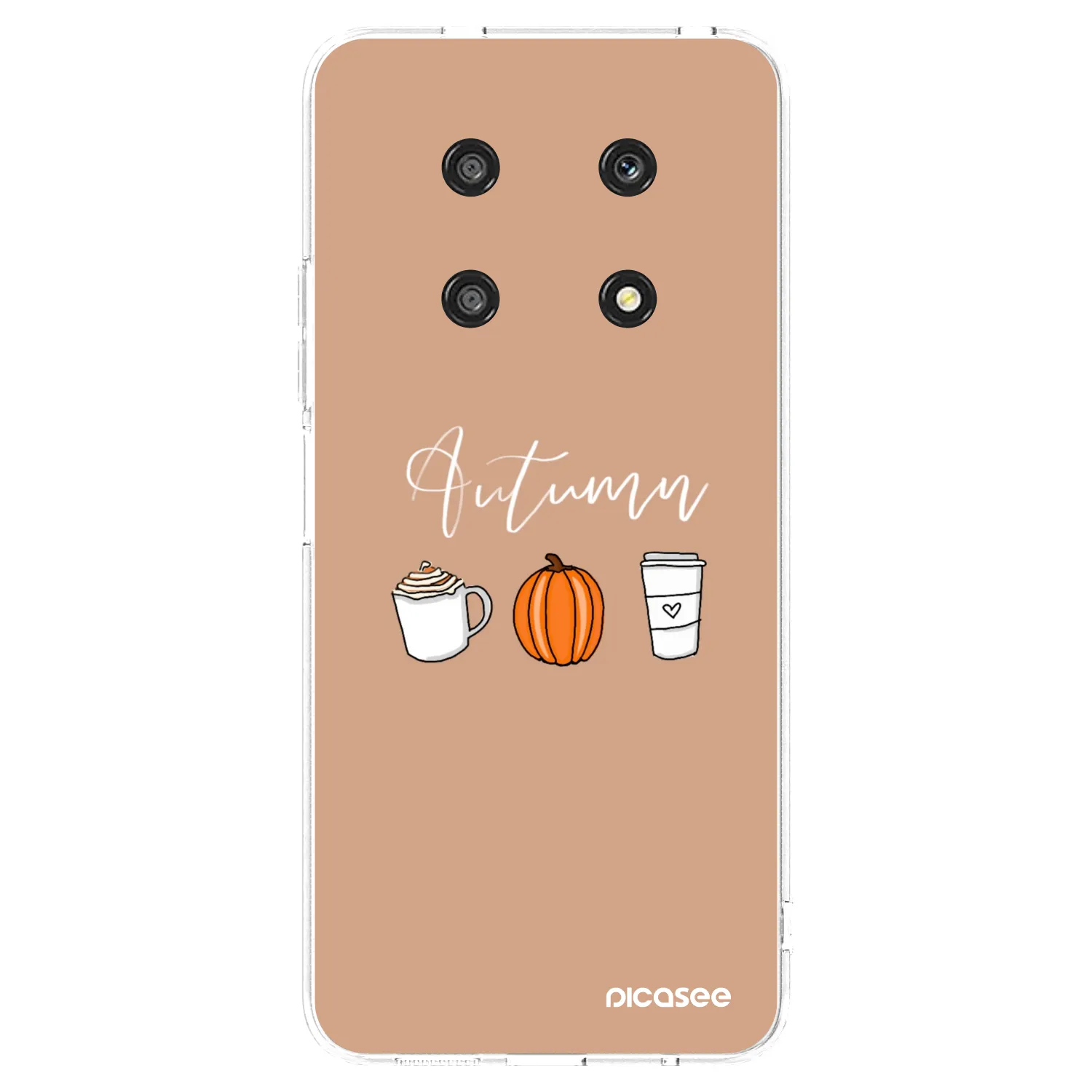 Picasee husă transparentă din silicon pentru Honor Magic4 Lite 5G - Autumn