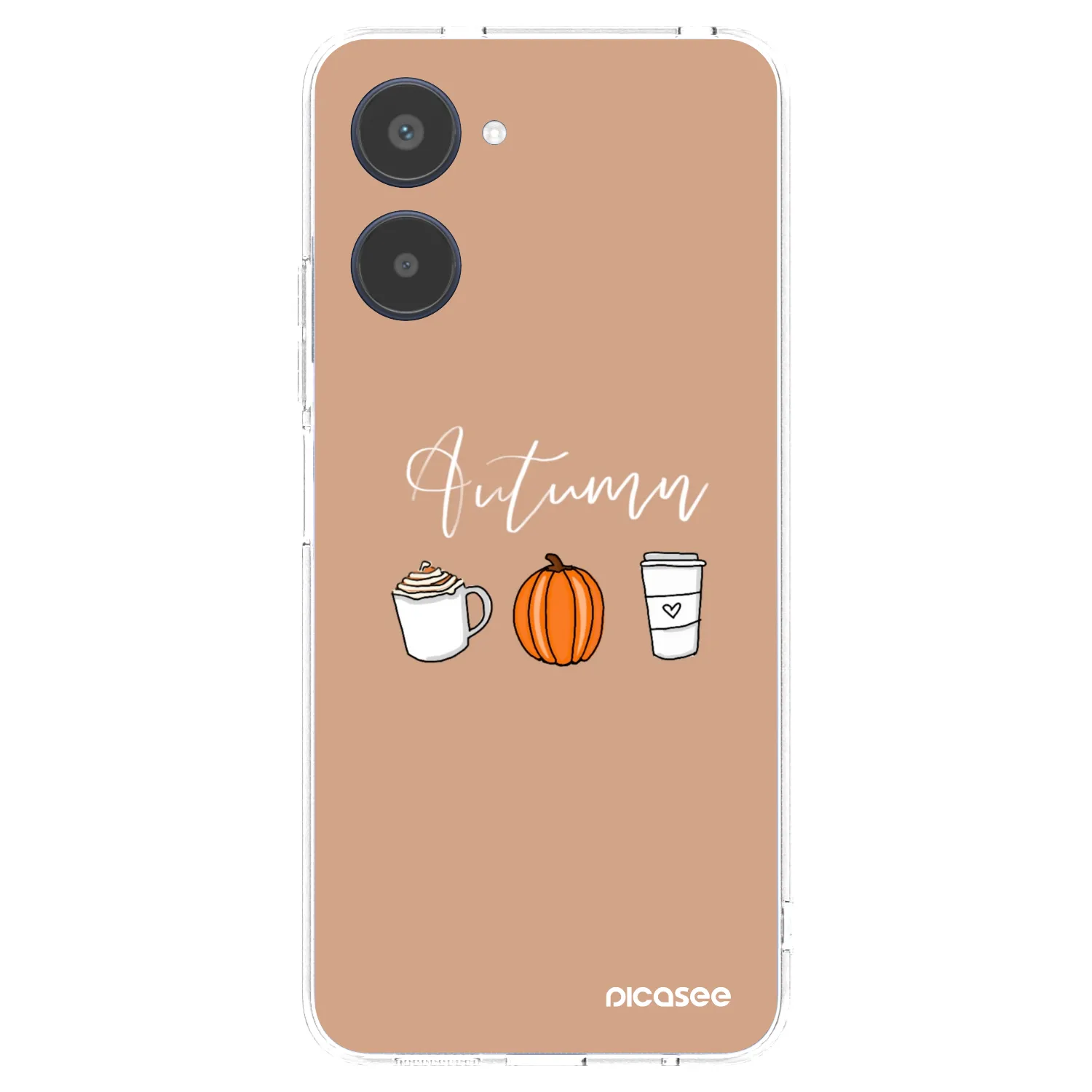 Picasee husă transparentă din silicon pentru Realme 10 4G - Autumn