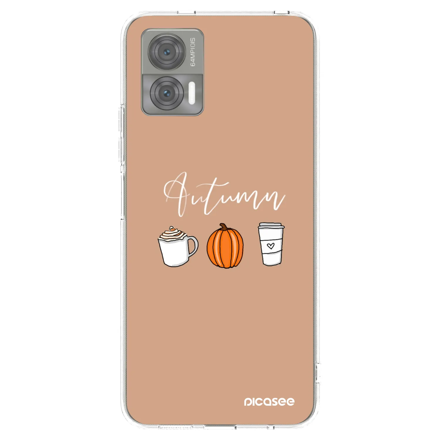 Picasee husă transparentă din silicon pentru Motorola Edge 30 Neo - Autumn