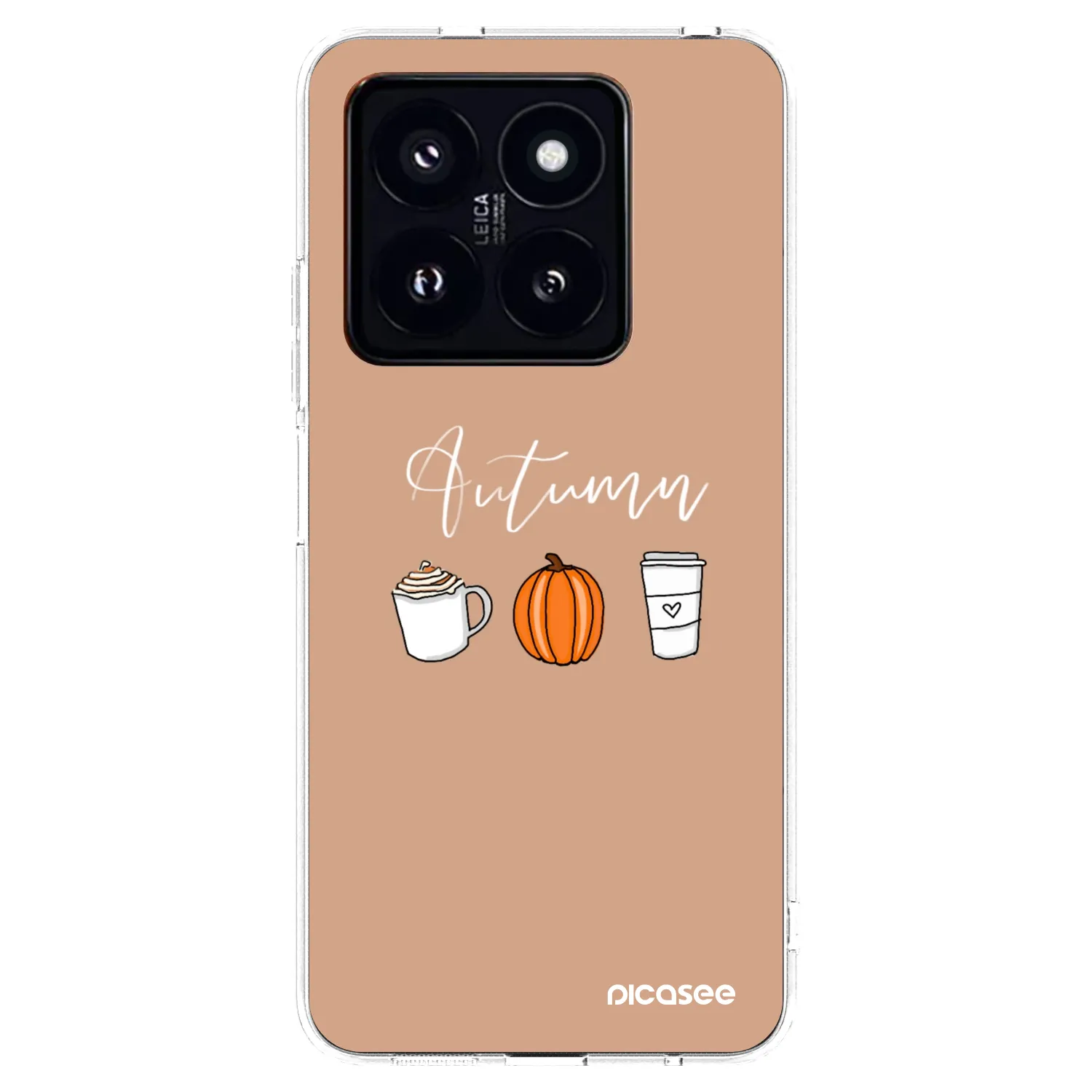 Picasee husă transparentă din silicon pentru Xiaomi 14 Pro - Autumn