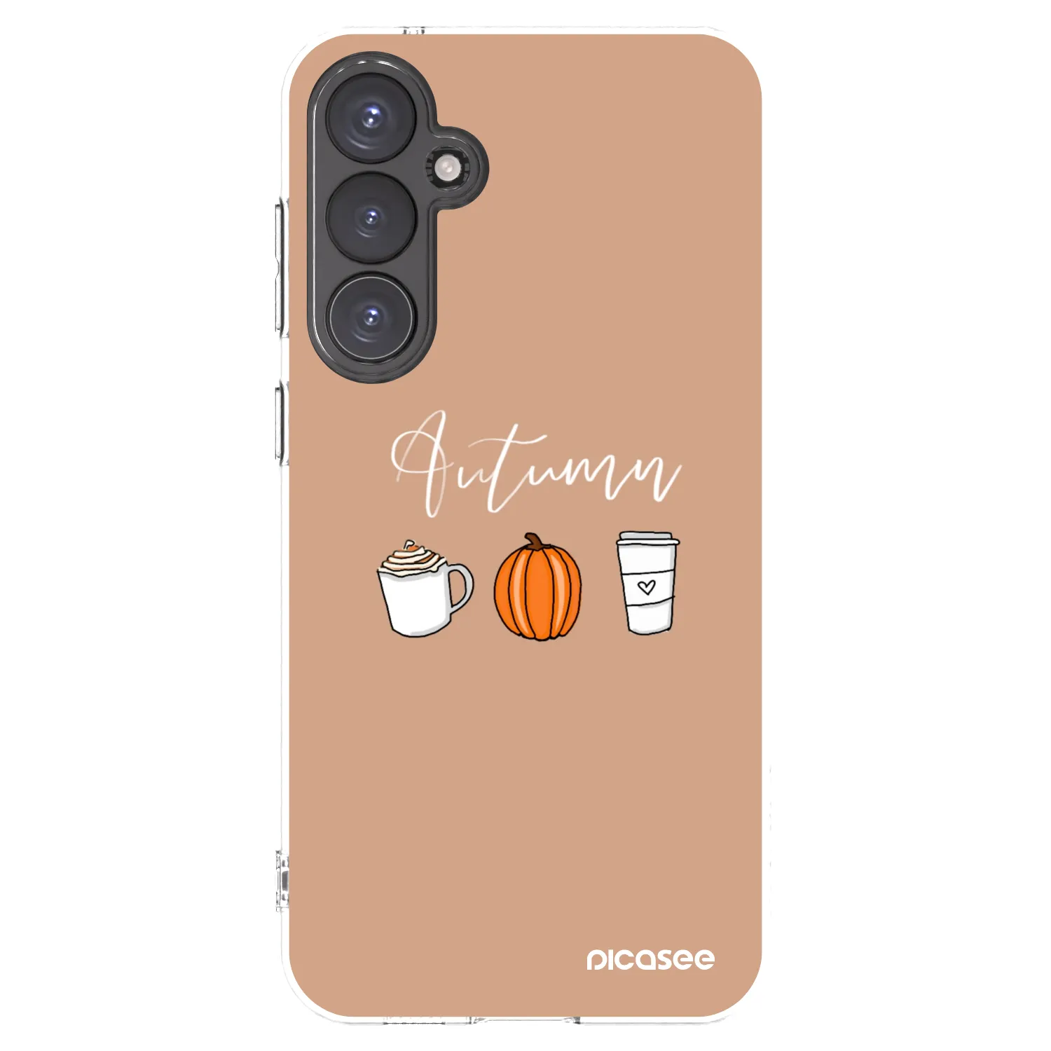 Picasee husă transparentă din silicon pentru Samsung Galaxy S23 FE S711B - Autumn